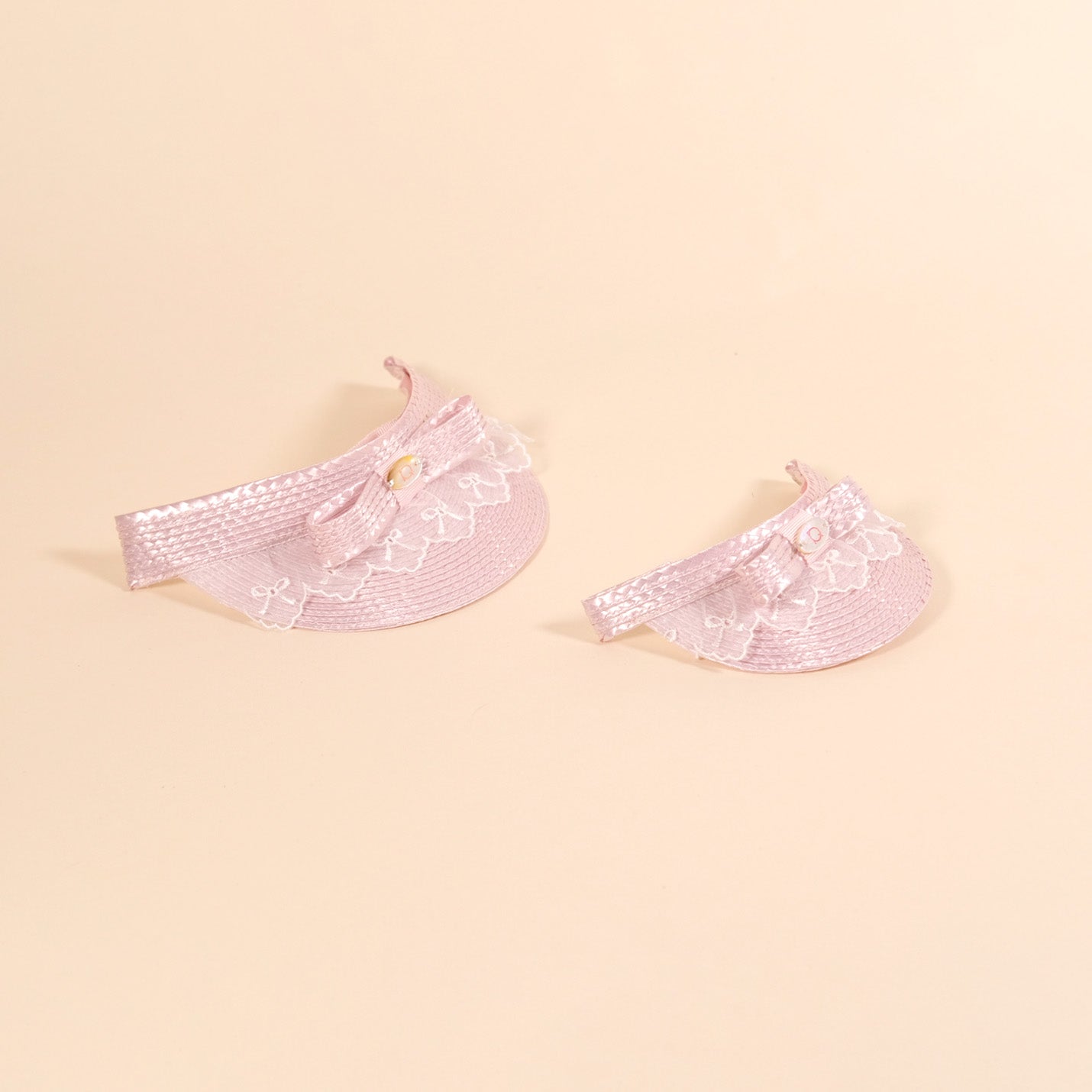 リボンレースネオラバイザー:つば単品