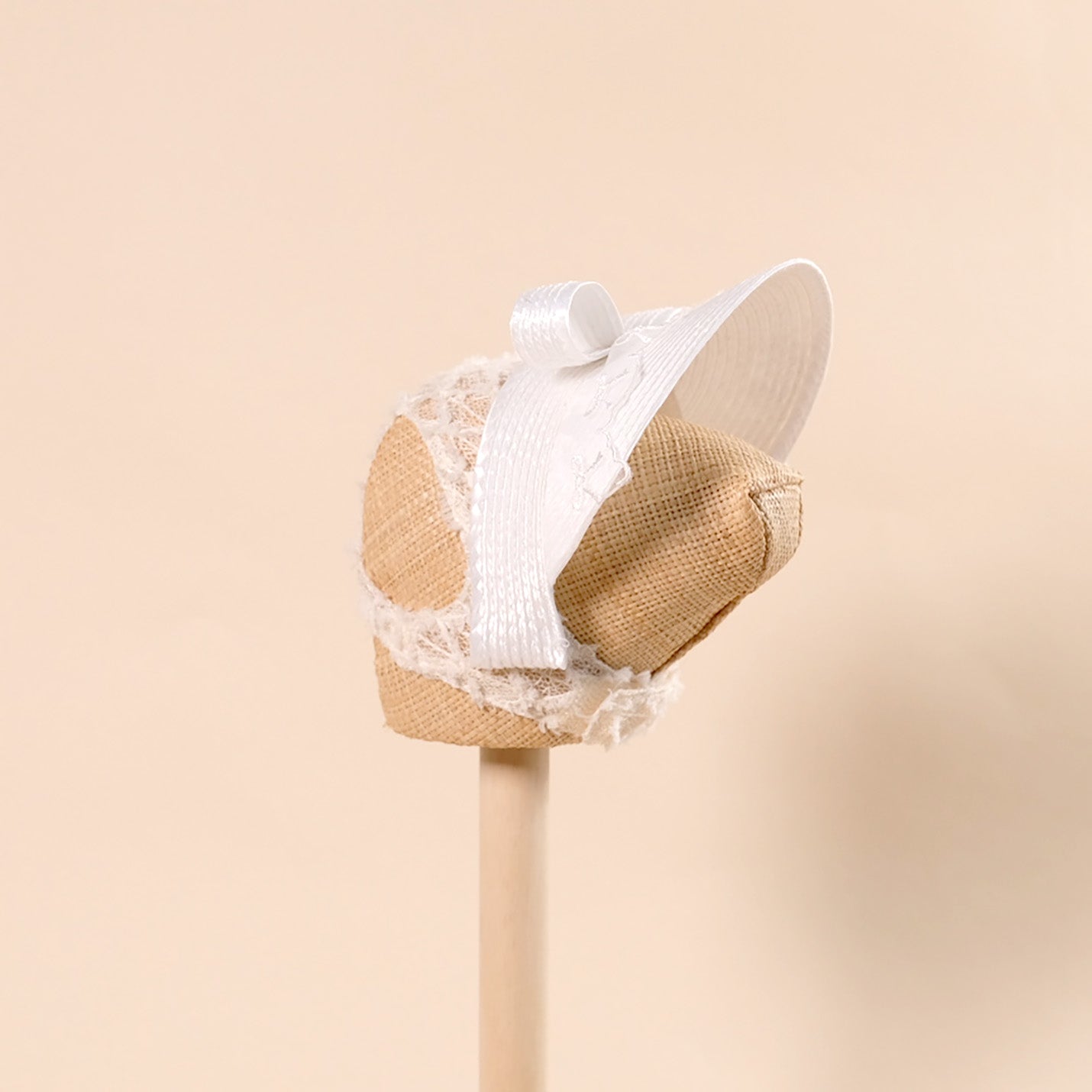 リボンレースネオラバイザー:つば単品