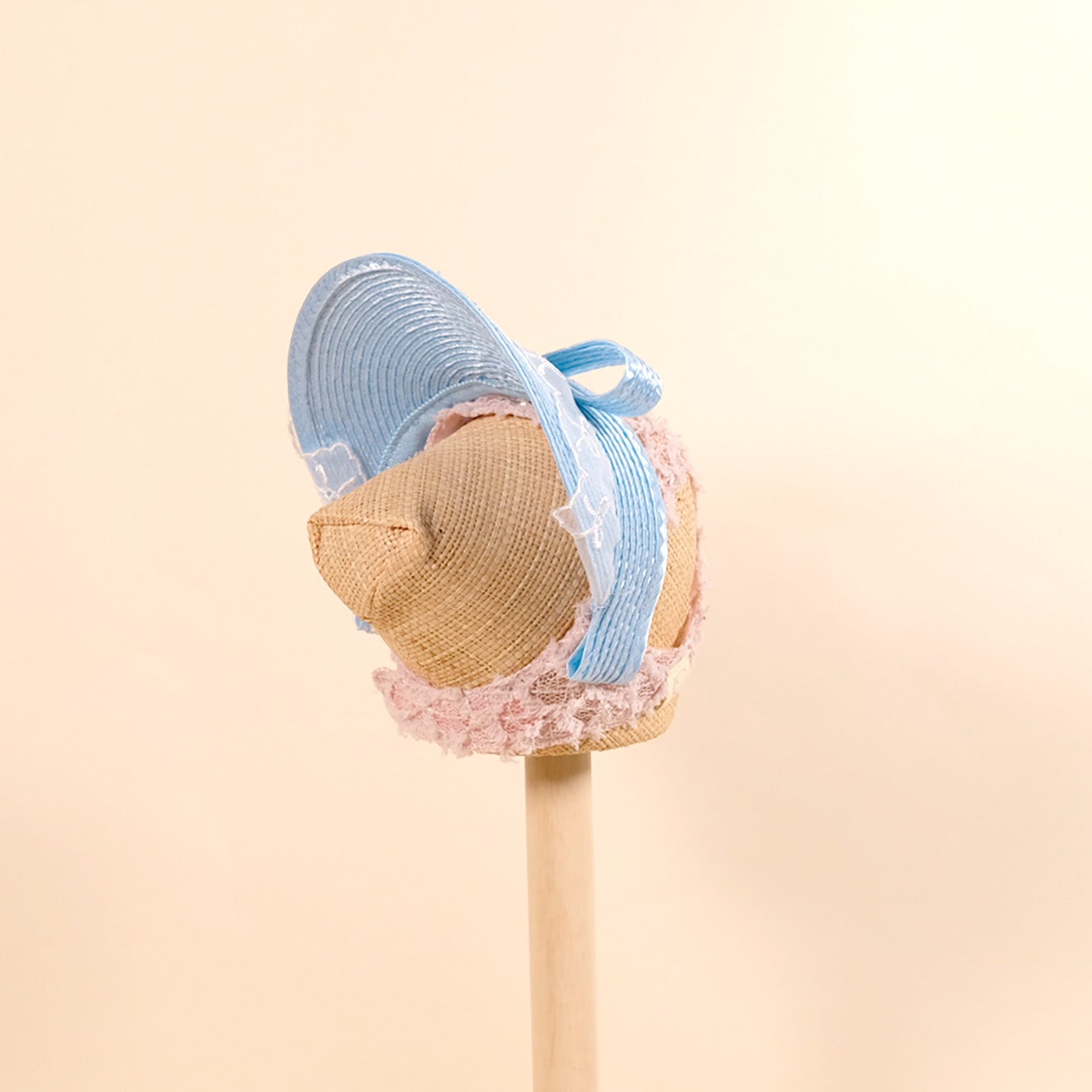 リボンレースネオラバイザー:つば単品