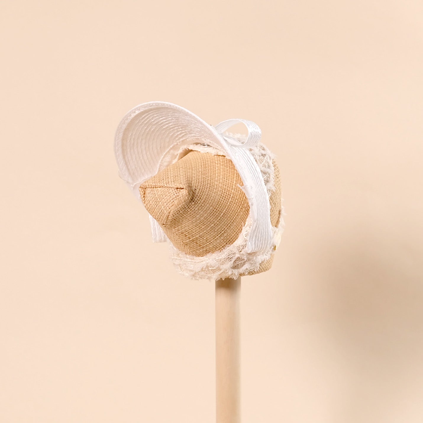 リボンレースネオラバイザー:つば単品