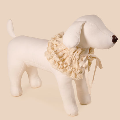 スカラップフリルビブ（FOR DOG）