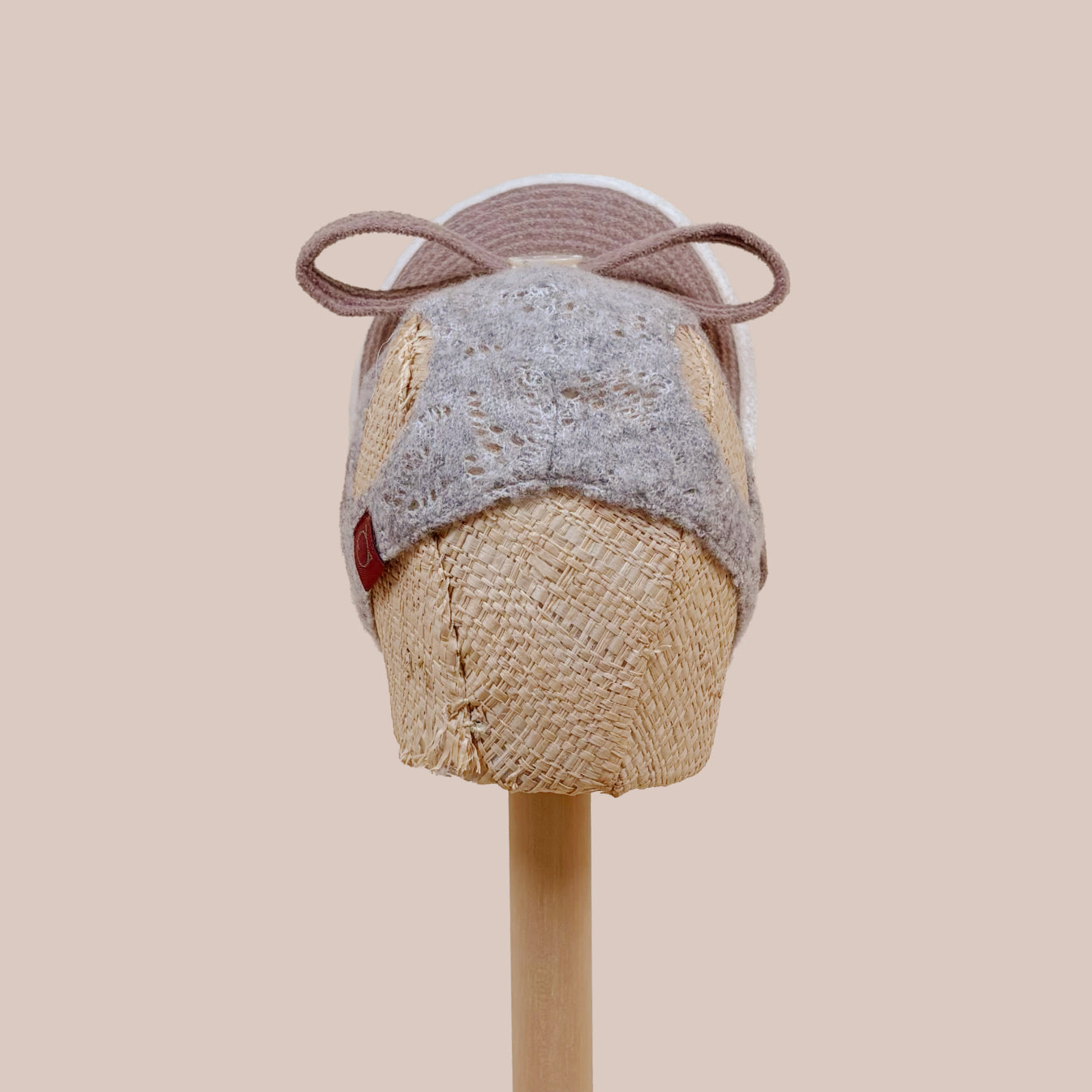 ベロアリボンサンバイザー