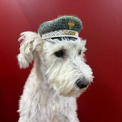 ツイードレースマリンキャップ（FOR DOG）