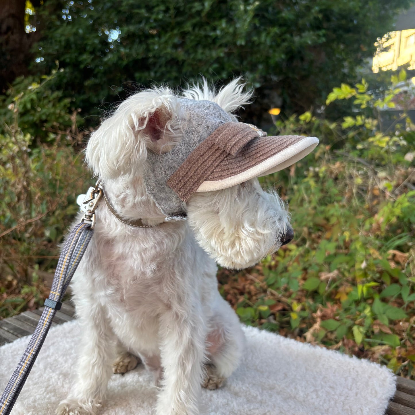 ベロアリボンサンバイザー