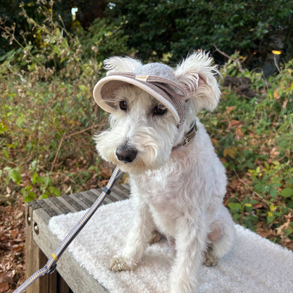 ベロアリボンサンバイザー