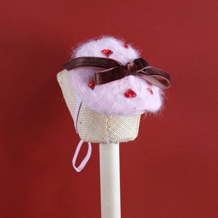 バレンタイン限定ベレー帽